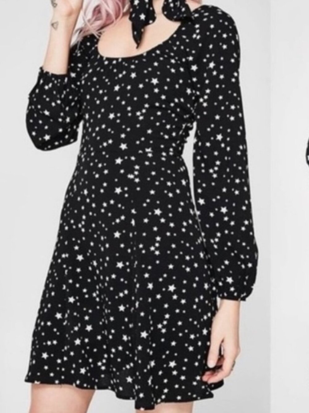 Valfré Estrella Dress in Star Print, Size S